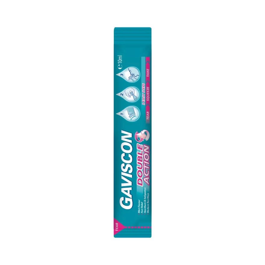 Gaviscon Double Action Sachet (5x10ml/24x10ml)