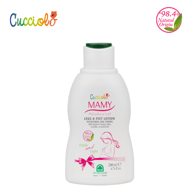 Cucciolo Mamy Natural Legs & Feet Lotion (200ml)