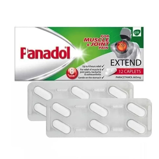 Panadol Extend Paracetamol for Muscle & Joint Relief (12s)
