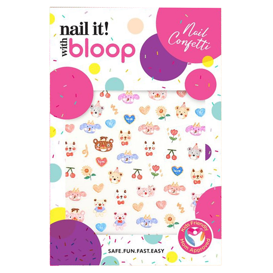 BLOOP Nail Confetti Stickers