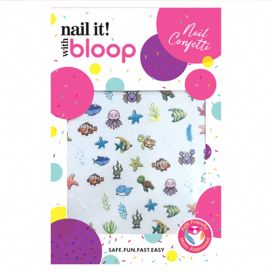 BLOOP Nail Confetti Stickers