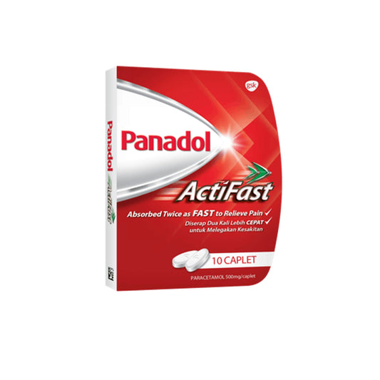 Panadol Actifast Paracetamol Pain Relief 500mg (10s/20s/100s)