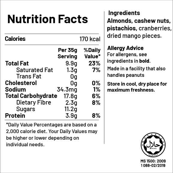 Big Nüts Classic Fruits and Nuts Premium Trail Mix