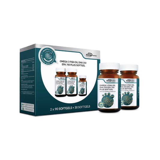 Eldon Nutrition Omega-3 Fish Oil DHA 350 EPA 700 Plus