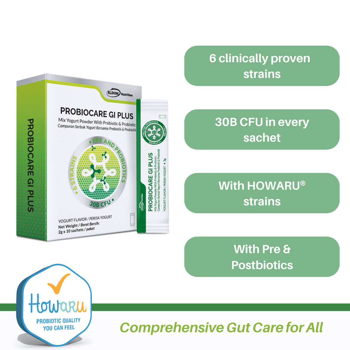 Eldon Nutrition Probiocare GI Plus (10s/3x10s)