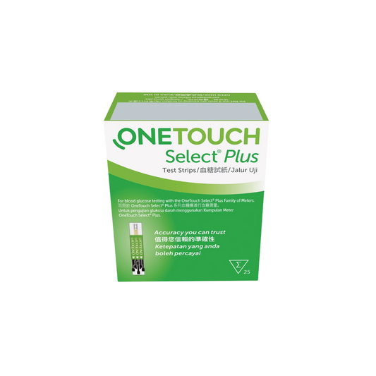 OneTouch Select® Plus Test Strips 25's