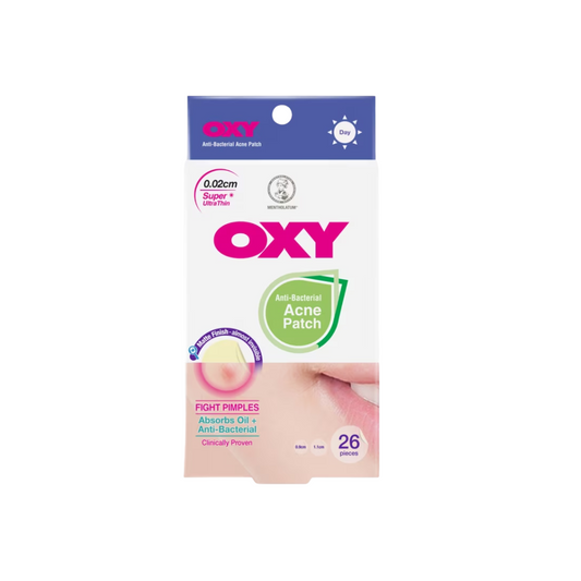 OXY Anti Bacterial Acne Patch Super Ultra Thin 26's