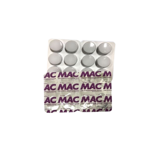Mac Dual Action Lozenges 12's (1 strip)