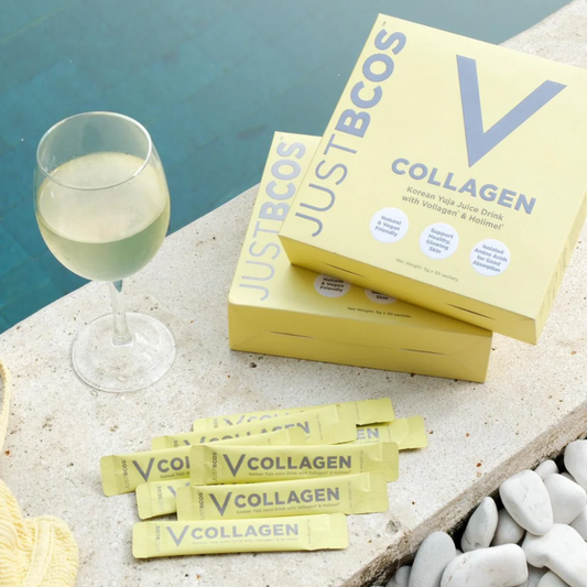 JUSTBCOS Vcollagen Korean Yuja Juice with Vollagen® & Holimel® 30's