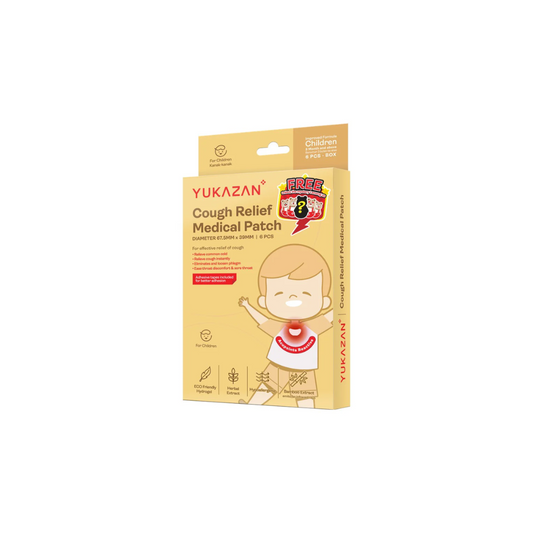 Yukazan Kids Cough Relief Medical Patch 6's