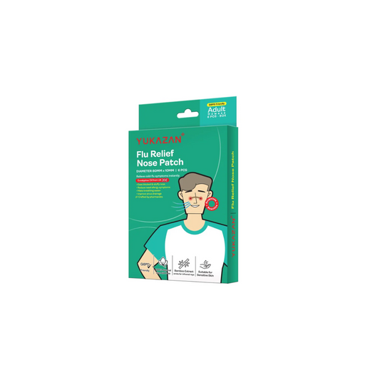 Yukazan Adult Flu Relief Nose Patch 6's