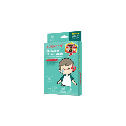 Yukazan Children Flu Relief Nose Patch 6's