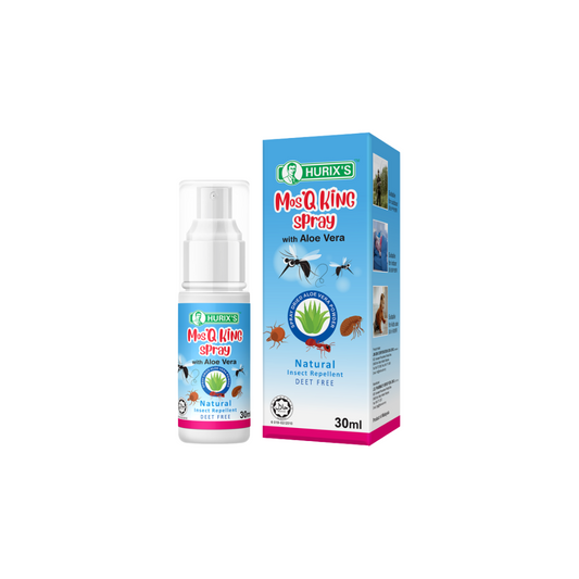 Hurix's Mos'Q King Spray With Aloe Vera 30ml