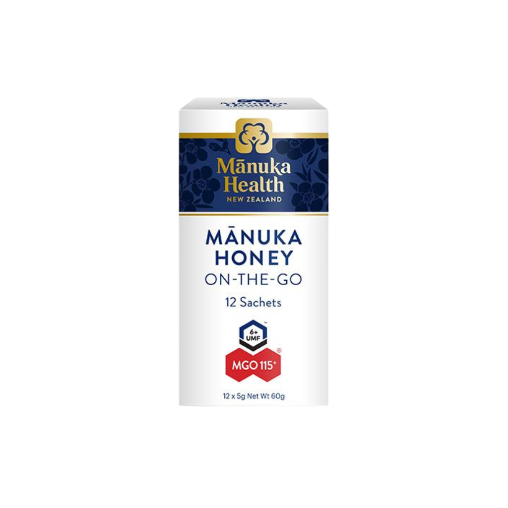 Manuka Health Manuka Honey MGO™ 115+ On-The-Go (5g x 12 sachets)