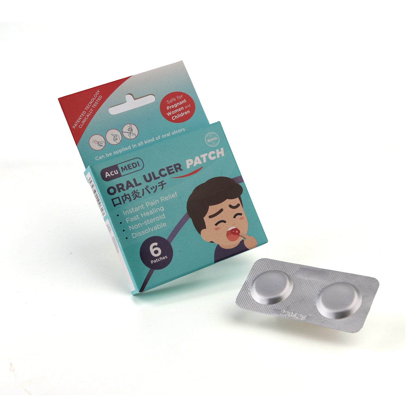 AcuMEDI Oral Ulcer Patch 6s